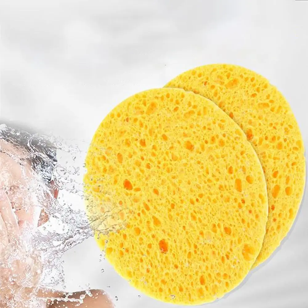 10 шт. мягкая губка для мытья лица средство снятия макияжа с очищающие подушечки