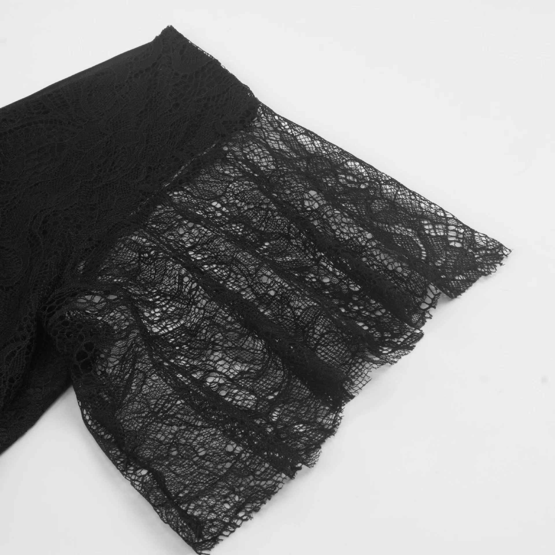 

BacklakeGirls 2020 Sexy Lace Double-V Neck Evening Dress Big Sleeve Long Chiffon Wedding Party Formal Gowns Vestido Fiesta Largo