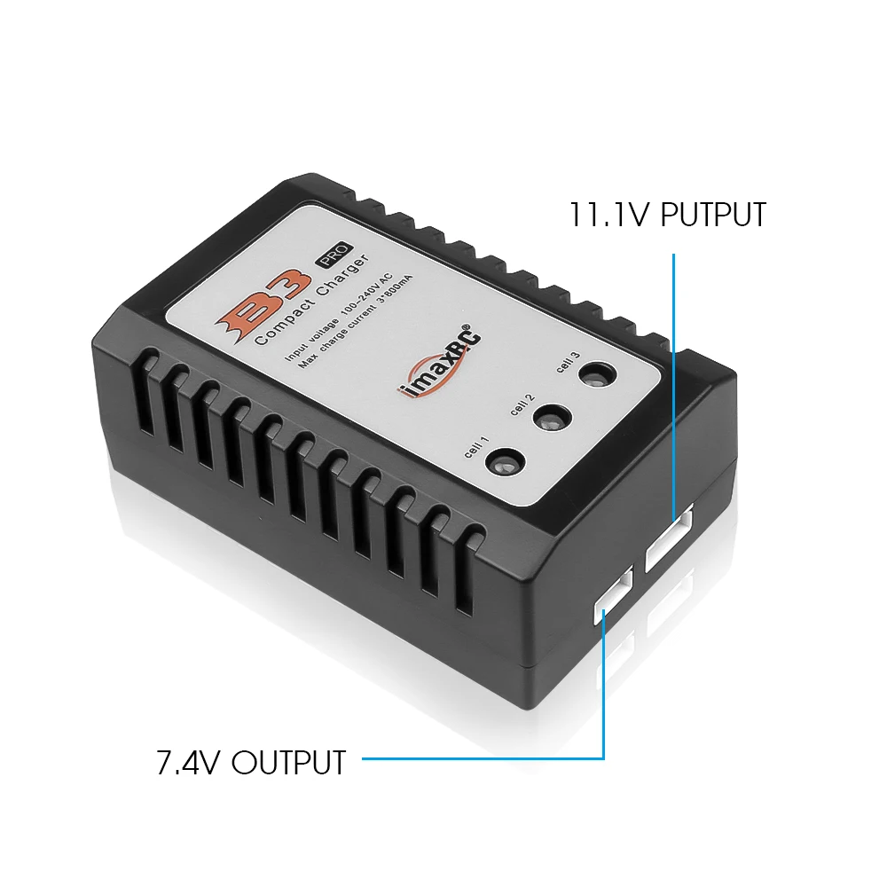Kebidu IMAX RC B3 Pro Compact Balance Charger for 2S 3S 7.4V 11.1V Lithium LiPo Battery For Limskey Power | Электроника