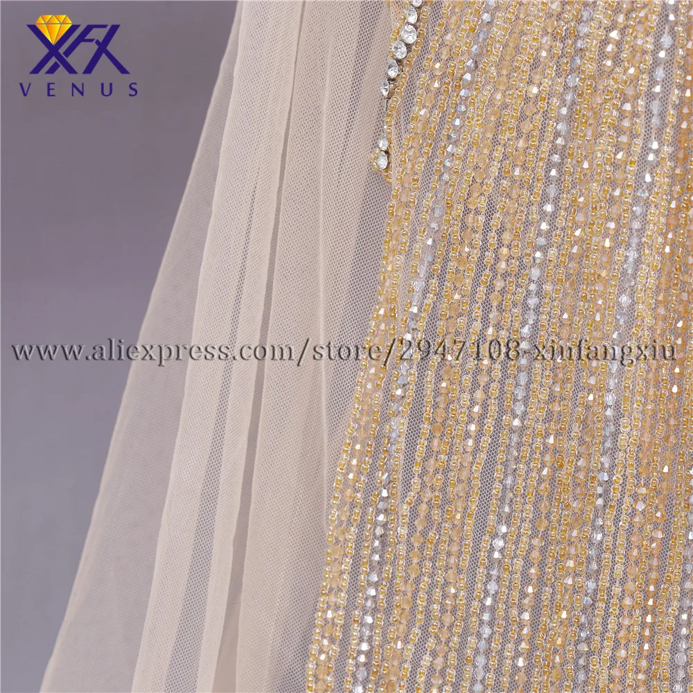 XFX VENUS Pretty ручной работы Длинные патчи Кристальные Стразы для аппликации