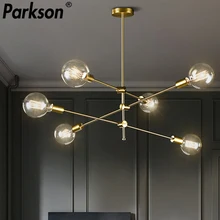 Nordic Pendant Lights Modern Long Pole Art Decoration Pendant Lamp E27 led Lamp Indoor Ceiling Hanging Lamp for Home Decor