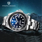 Часы наручные PAGANI Мужские автоматические, дизайнерские Роскошные водонепроницаемые из нержавеющей стали с сапфировым стеклом, 2021