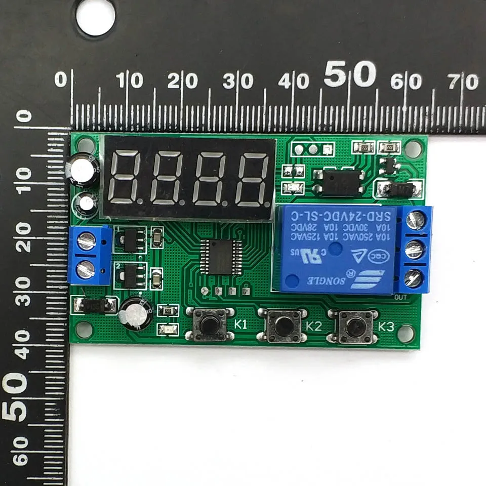Многофункциональный модуль реле времени задержки таймер с циклом управления 24 В