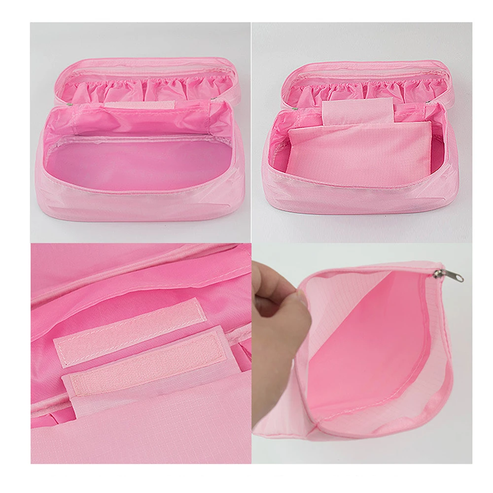 Дорожные сумки для хранения бюстгальтеров косметички модный Портативный