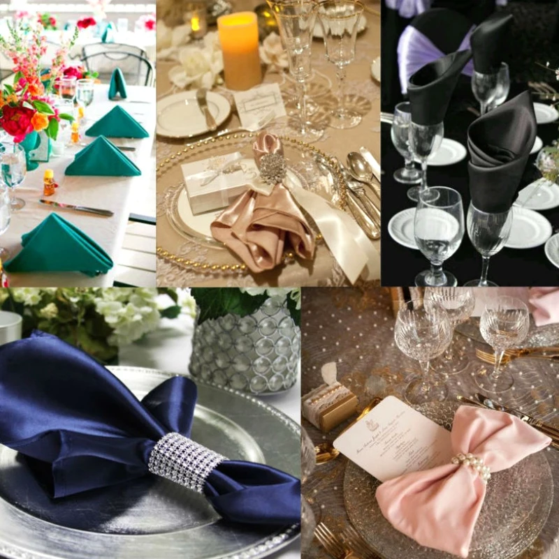 10 шт. золотые и серебряные кольца для салфеток пряжки стульев украшение