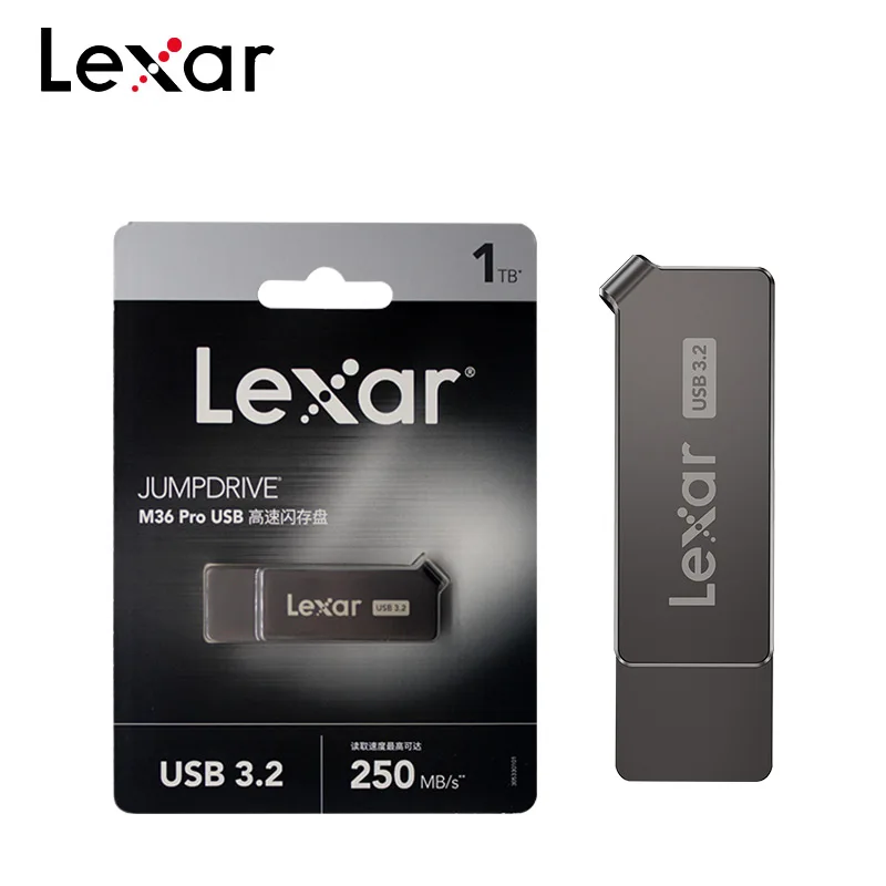 

Original Lexar Jumpdrive M36 Pro USB 3.2 Gen 1 Flash Drive 512GB 1TB High Speed Memory Stick U Disk For Computer