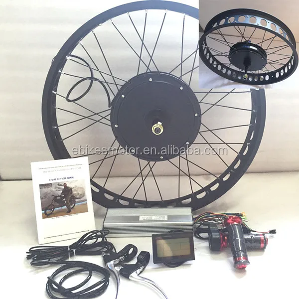 

EN15194 CE ISO certification! 1500w 48V fat tire Electric bike conversion kit