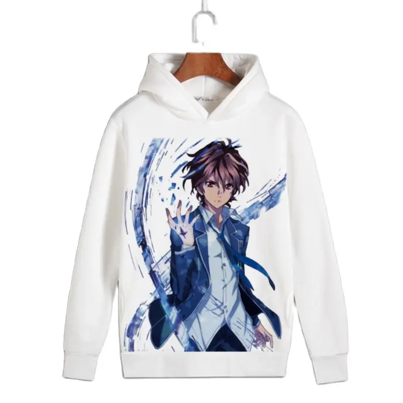 

Unisex Anime Cos Guilty Crown GC OUMA SHU TSUTSUGAMI GAI YUZURIHA INORI Casual Pullover Sweatshirts Hooded Hoodie