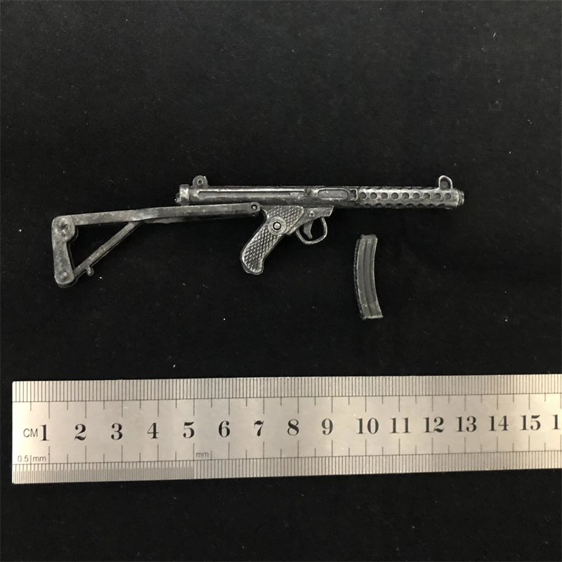 

Масштаб 1:6 Британский пистолет-пулемет L2A3 из стерлингового серебра, пластиковая Сборная модель огня для 12 "солдатиков, экшн-фигурки, игрушки...