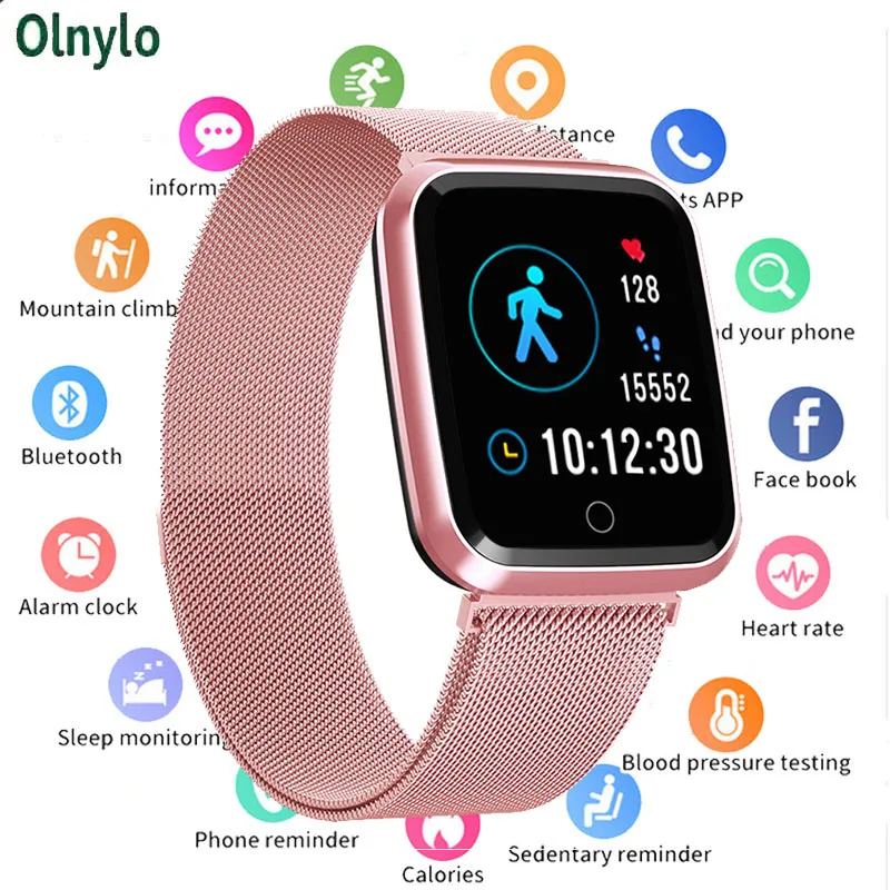 N99 спортивные IP68 Смарт-часы для женщин и мужчин фитнес-трекер монитор сердечного