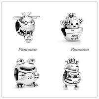925 sterling silver charm 2020 limited edition frog charm bead fit women pandora bracelet necklace jewelry