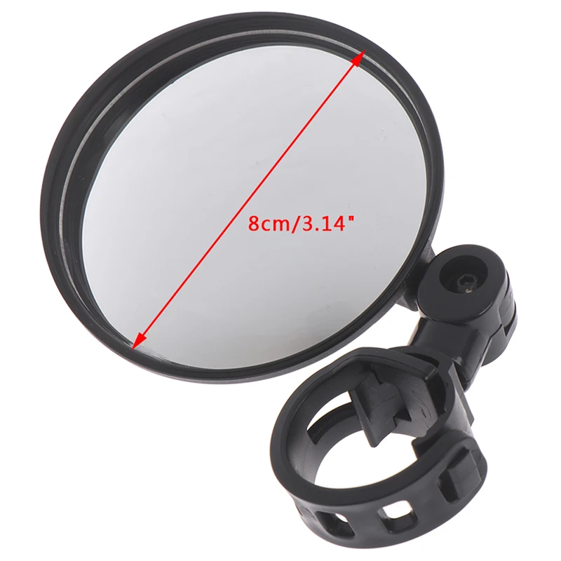 

Bicycle Rearview Handlebar Mirrors Cycling Rear View MTB Bike Silicone Handle Rearview Mirror