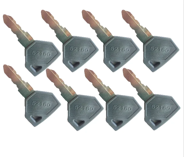 

Замена ключа зажигание для тяжелой техники 198360-52160, 8 шт., подходит для трактора Yanmar