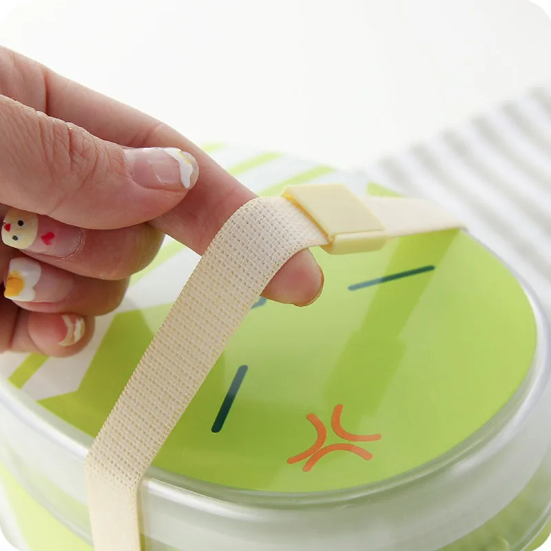 Красочная мультяшная коробка для ланча креативный контейнер еды хранения