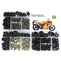 fit for kawasaki ninja zx 7r 1989 1995 motorcycle complete full fairing bolts kit speed nuts side covering screws zx7r