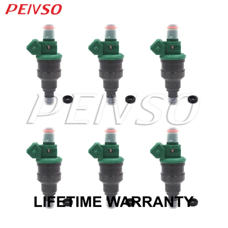 6x SDH240 INP-534 MD189021 топливный инжектор для Mitsubishi Pajero 3.5L V6 1994~ 1996