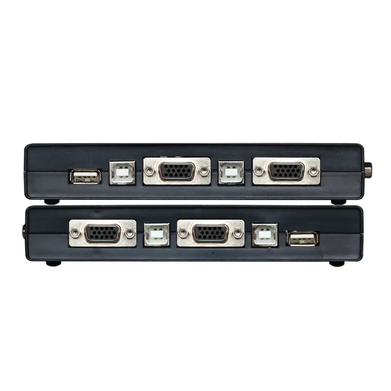 VGA видео коммутатор USB KVM переключатель V4 Авто консоль коробка компьютер