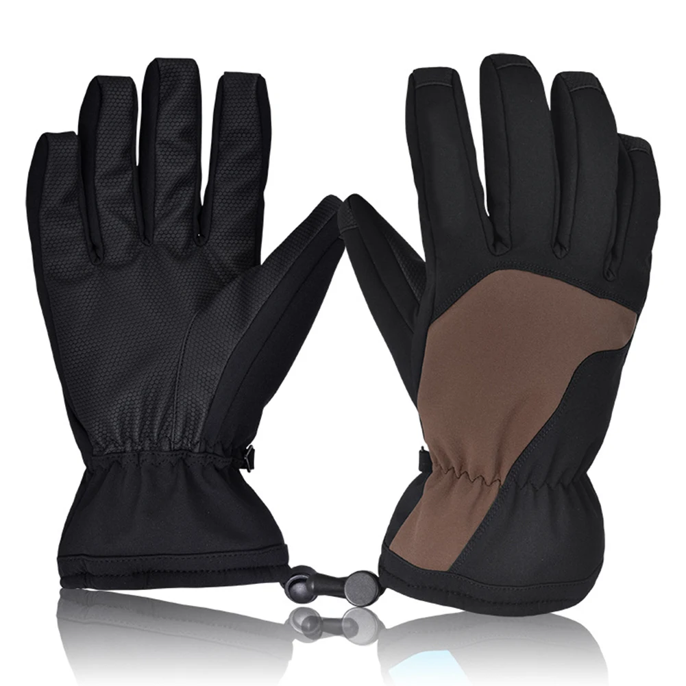 

1 Pair Men Women Ski Winter Sports Snowboard Non-Slip Gloves Thicken Waterproof Outdoor Cycling Riding Warm Windproof Hiking