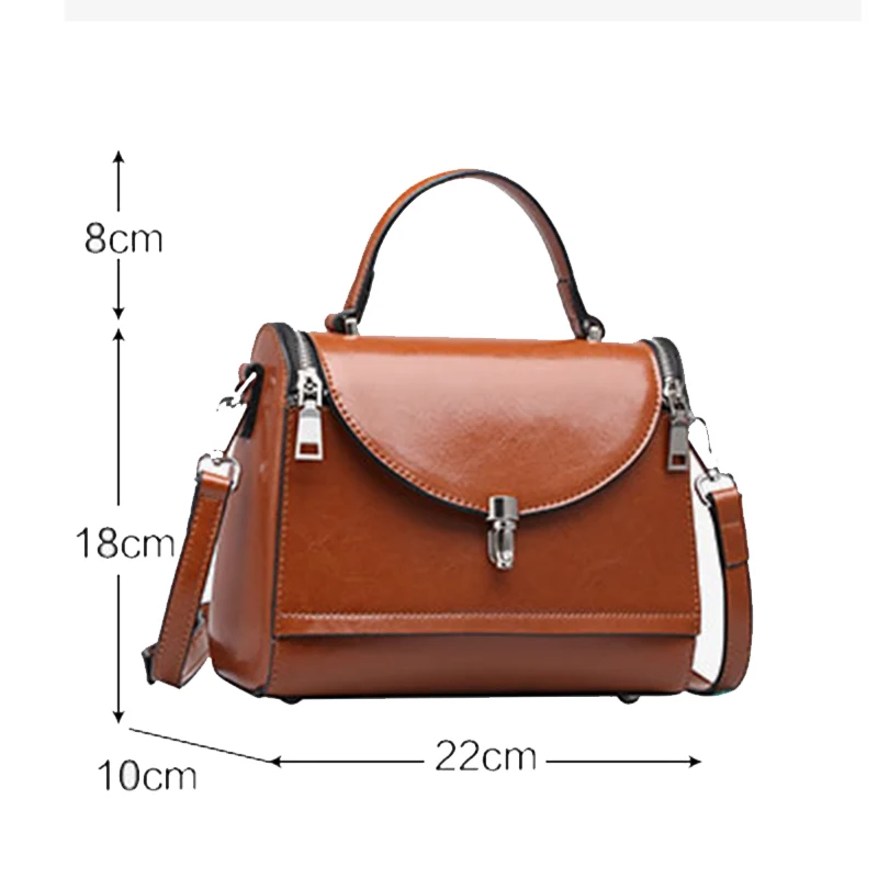 

Genuine Leather Women HandBag Designers Doctor Shoulder Bag Luxury Fashion Ladies Crossbody Bags High Quality Messenger Purse