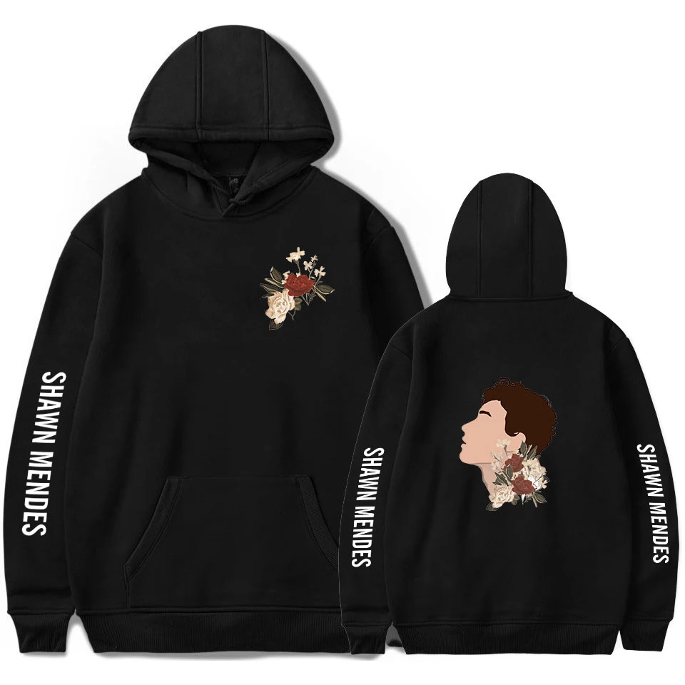 

Горячая Распродажа Shawn Mendes Толстовка Vogue новинка популярная худи толстовки пуловеры вентиляторы любимый черный уличная одежда Повседневно...