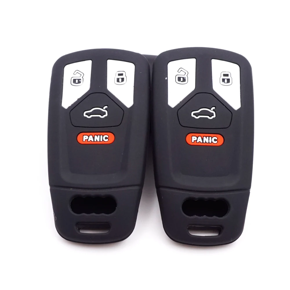 

cocolockey Protection Car Key Case Cover Skin Shell For AUDI A4 2018 A4L A5 Q5 Q7 TT 2016 2017 Keys Fob Styling Accessories