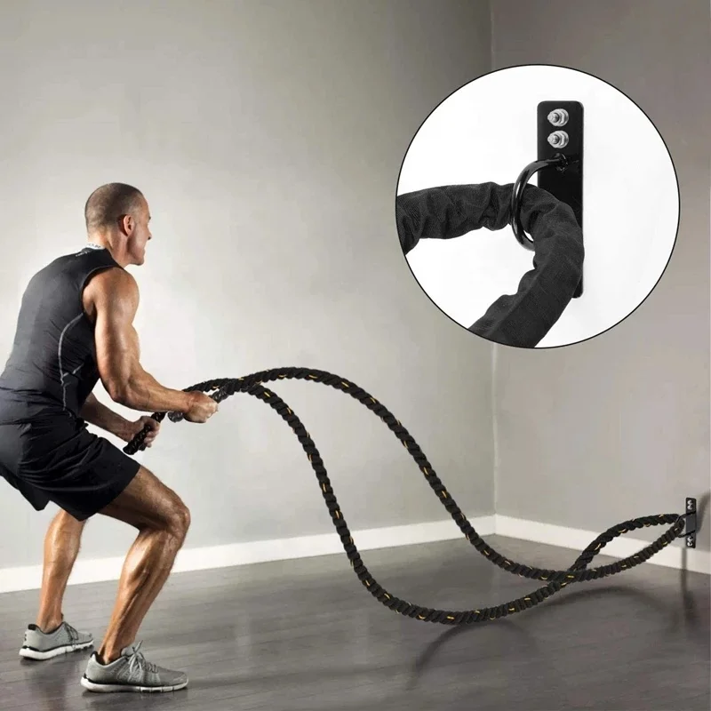 

Wall Ceiling Mount Anchor Bracket for Aerial Yoga Swing, Hammock, Resistance Band, Battle Rope Hook Anchor