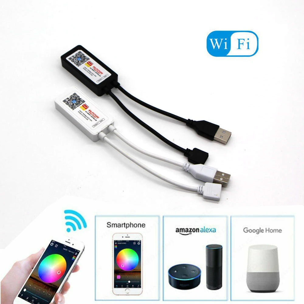 RGB USB ИК/RF/wifi Bluetooth-совместимый пульт дистанционного управления музыкальный