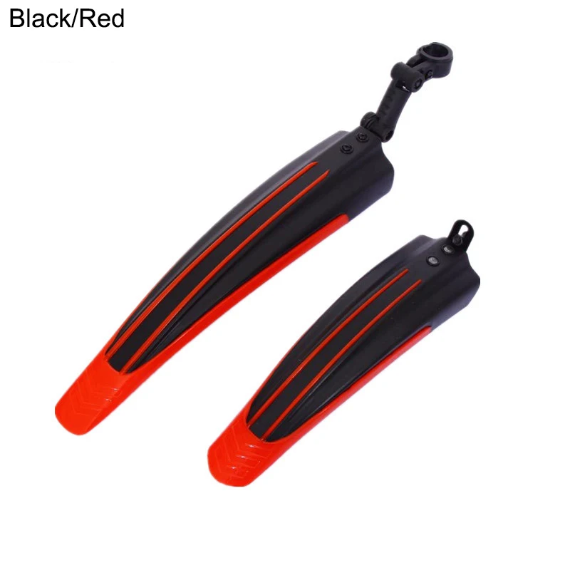 Pair of Bicycle Fenders Mountain Road Bike Colorful Resin Mudguard Front Rear MTB Mud Guard Wings For Bicycle Accessories 2PCS