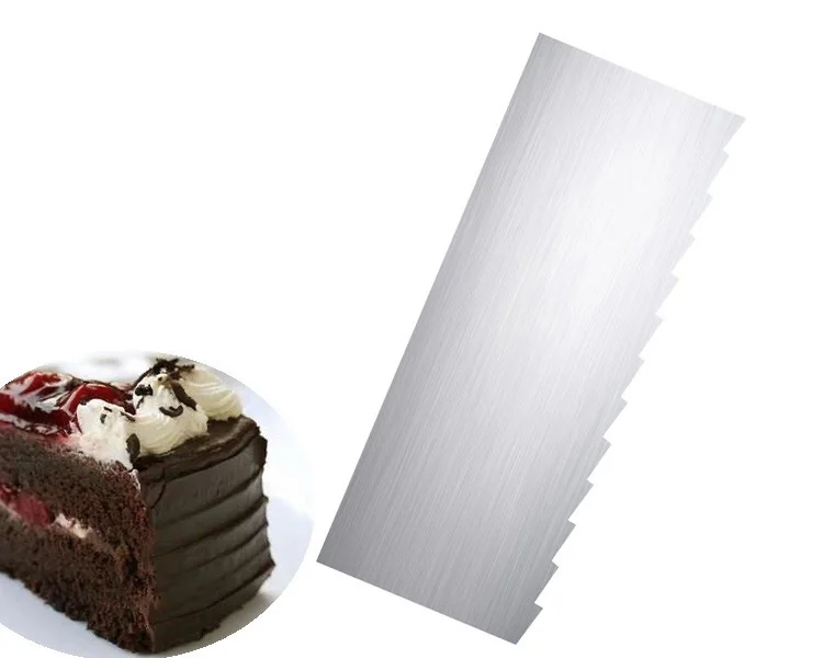 Инструменты для выпечки торта из нержавеющей стали шаблон скребок лопаточка