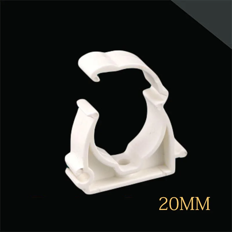 10 шт. пластиковый зажим PPR для водопроводных труб фитинги с крышкой диаметром 16 мм