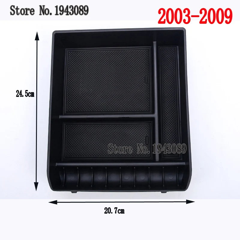 Автомобильный подлокотник Противоскользящий ящик для хранения Накладка Toyota Land