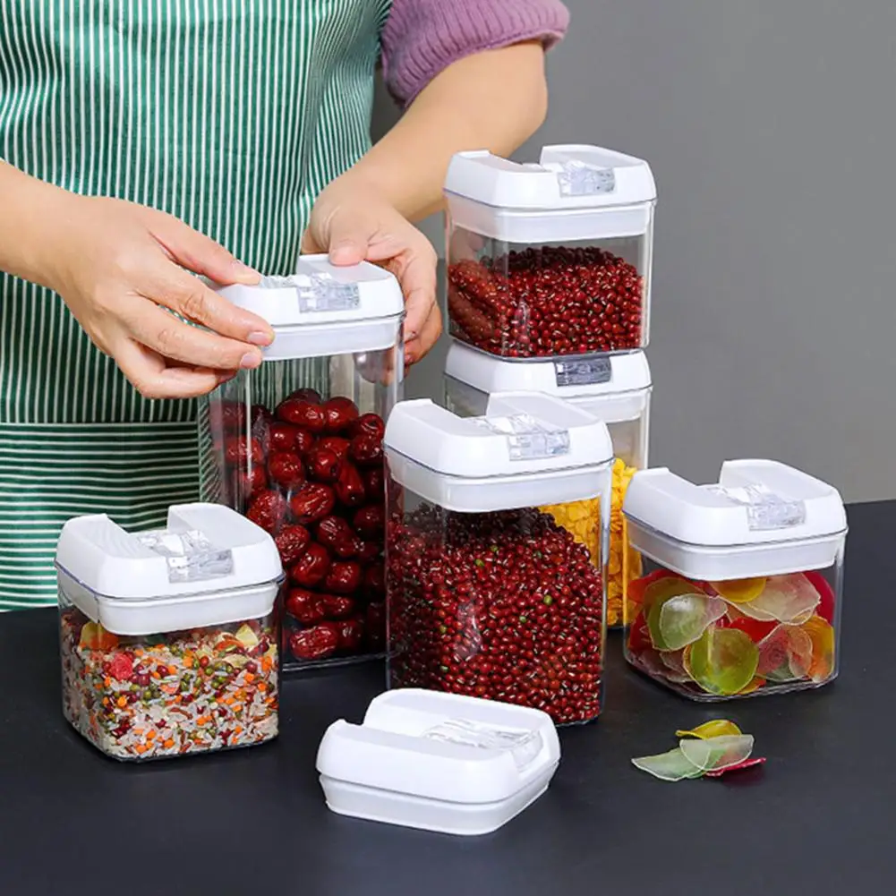 Прозрачная герметичная пищевая баночка коробка для макаронных изделий