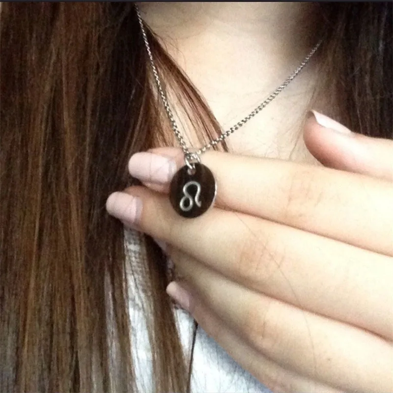 Женское Ожерелье со знаками Зодиака колье золотого и серебряного цвета с 12