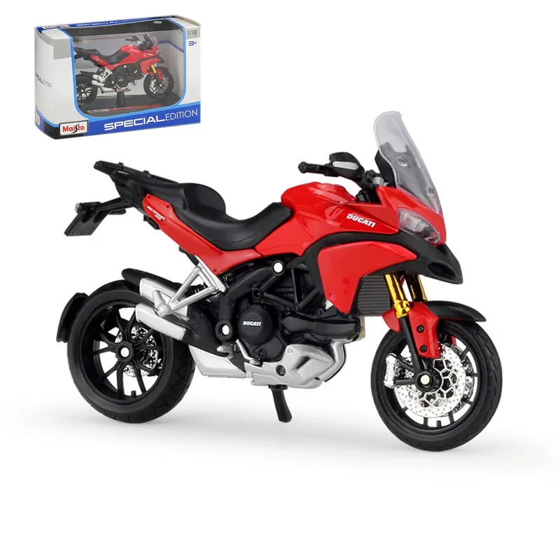 

Игрушечный автомобиль Maisto 1:18 Ducati Multistrada 1200S Коллекционная модель автомобиля имитация сплава мотоцикл металлическая детская игрушка Подарк...