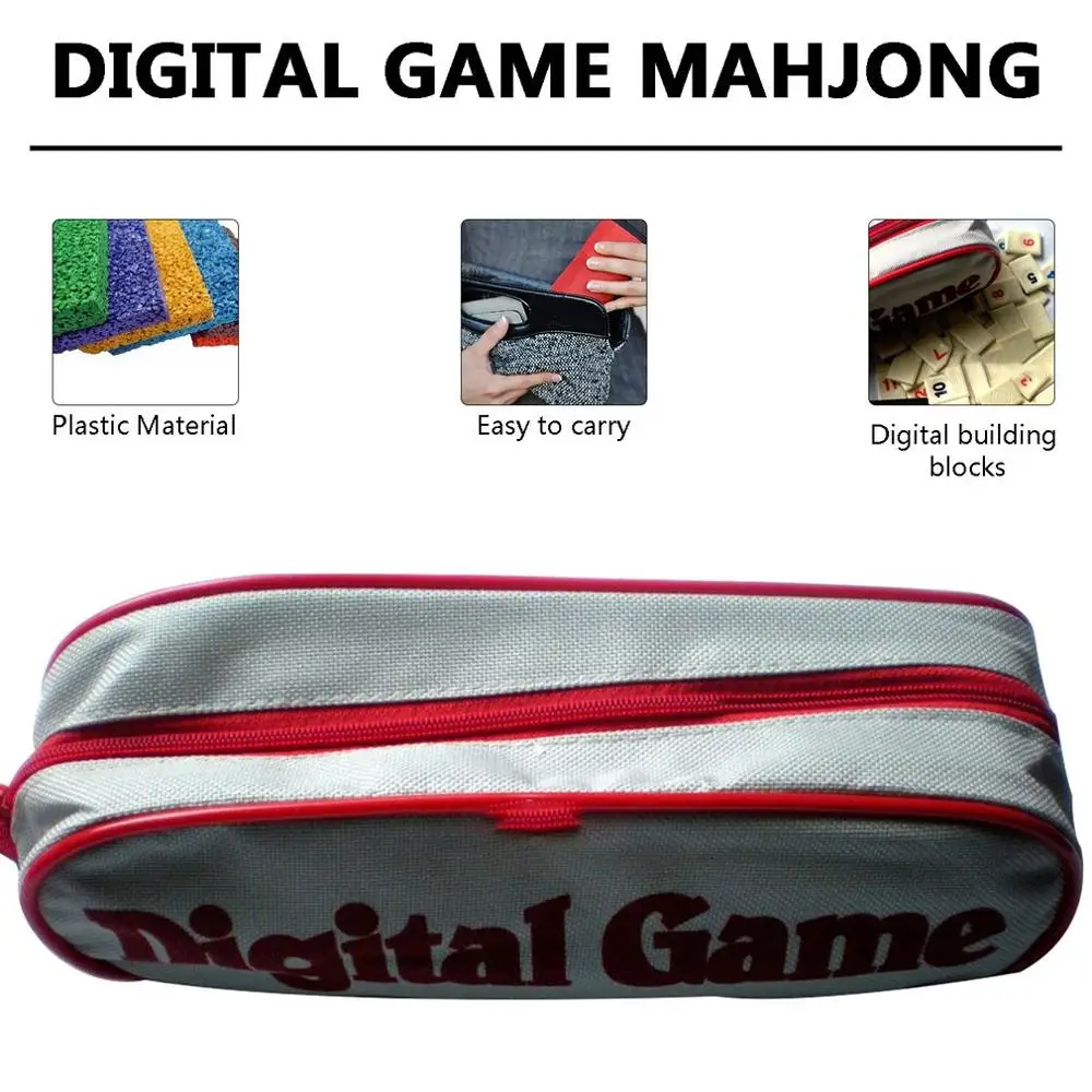 Забавная цифровая игра головоломка Israel Mahjong быстро движущаяся Rummy плитка