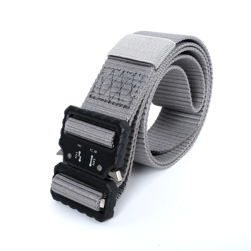 

Tactical belt men's belt army fans multi function middle school students outdoor training nylon belt women's belt
