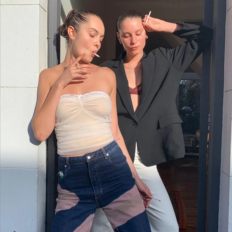 MONMOIRA украшение бант женская кружева камзол Для женщин пикантные узкие без