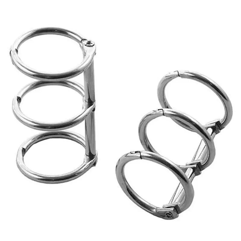 Металлические Открытые Кольца для альбома зажимы скрапбукинга фотоальбом