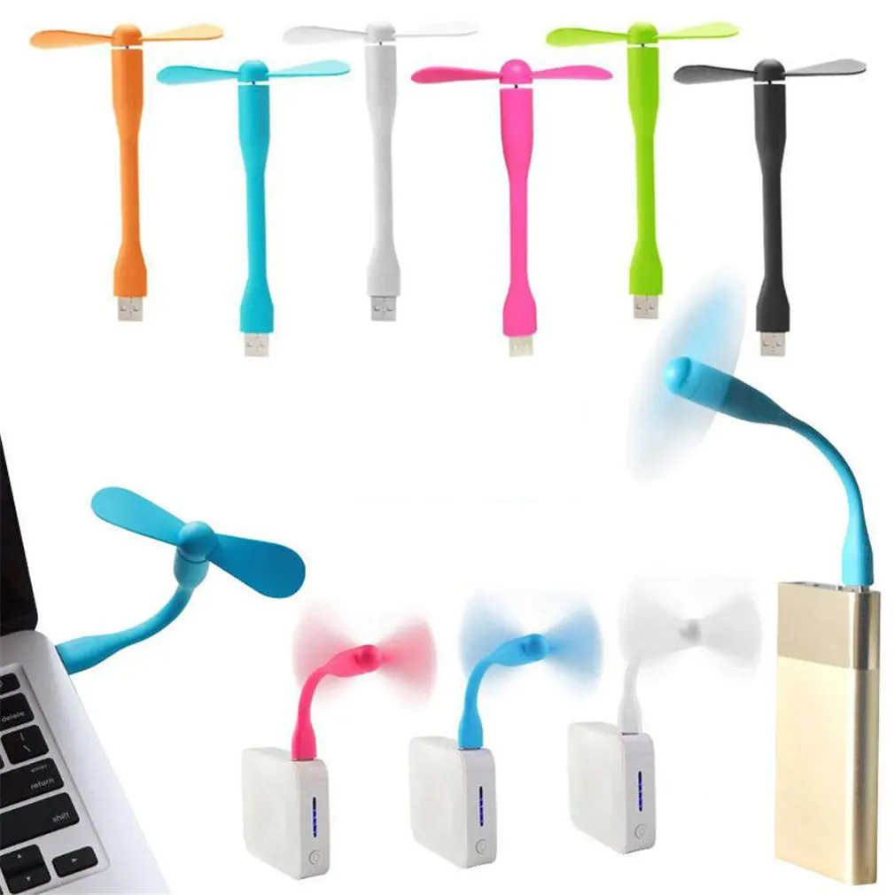 Summer Fan Cooling USB Gadgets Portable Mini Fashion 2 in 1 Fans Electric Air Cooler | Бытовая техника