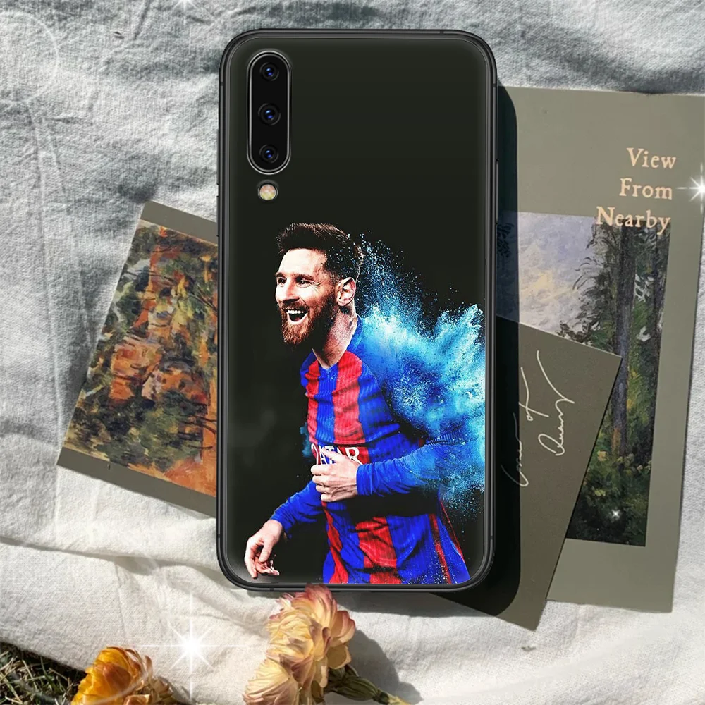 

star Lionel Messi Phone Case Cover For Samsung Galaxy A10 A11 A20 E A21 A30 A40 A41 A50 A51 A70 A71 A81 S 4G 5G black Prime