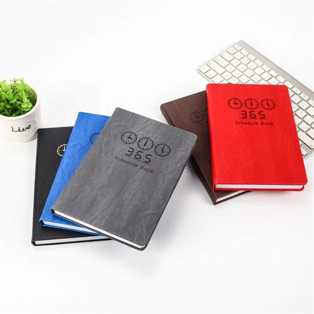 

A5 Planner Notebooks 2022 Pu Leather Cover Planner/Diary/Journal Noteboos School & Office Supplies Bullet Stationery