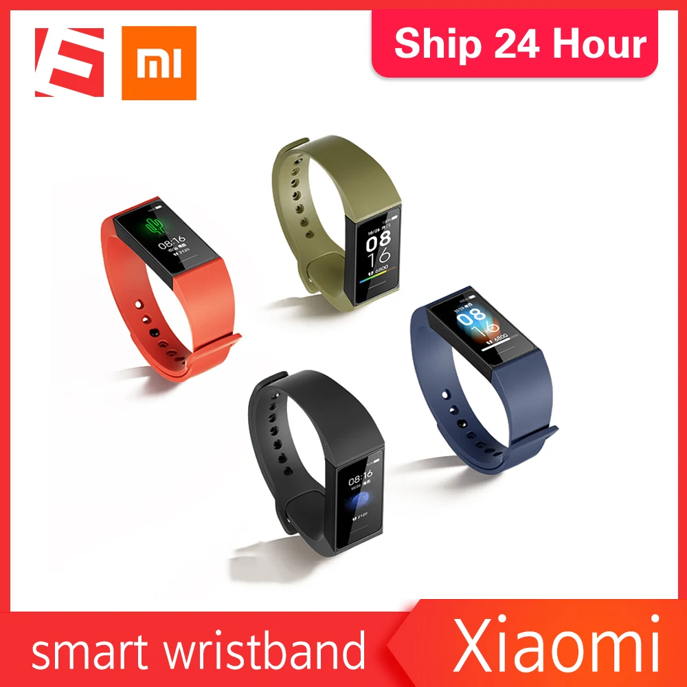 Оригинальный Xiaomi Redmi band 4 спортивный фитнес трекер Bluetooth Пульс 5 0 большой цветной