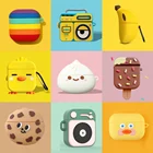 3D чехол для наушников Airpods pro 2 3, силиконовый чехол с милыми рисунками собаки, утки, чехол для наушников Apple Air pods, чехол для наушников
