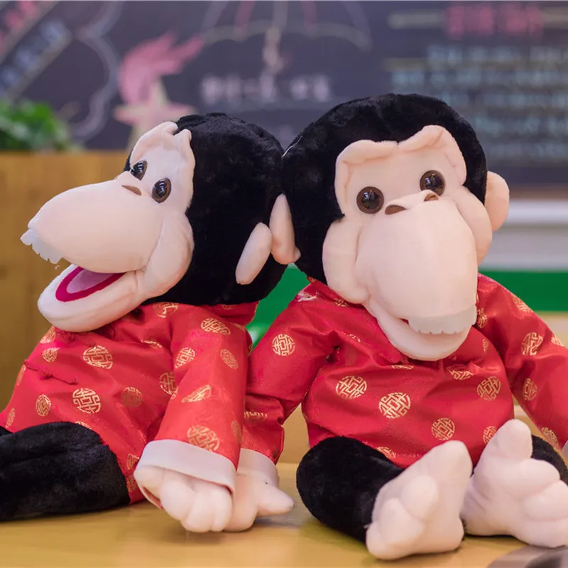 60 см Мягкая кукла Gorilla Ventriloquist милые животные ручная прекрасная мягкая