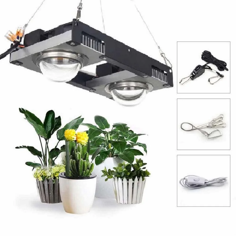 CREE CXB3590 COB светодиодный Grow Lights Full Spectrum 200W Citizen 1212 для сельскохозяйствнных ламп
