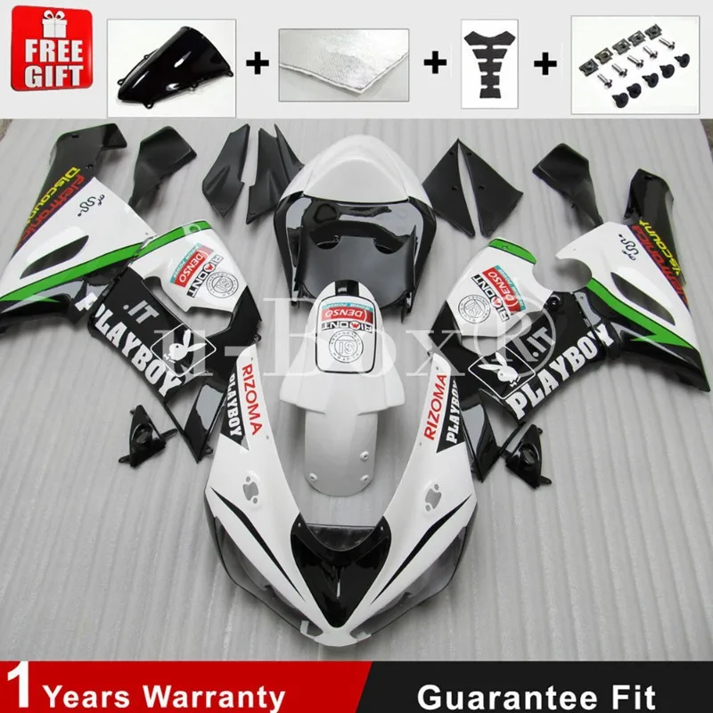 

New ABS Motorcycle Whole Fairings Kit Fit for kawasaki Ninja ZX6R 636 2005 2006 05 06 6R ZX-6R Bodywork set cool boy