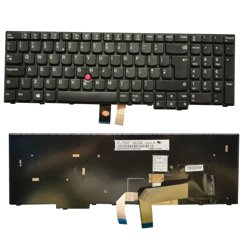 Новая клавиатура для ноутбука Lenovo Thinkpad E570 E575 E570C US/FR/GR/IT/RU/SP/TR/UK | Компьютеры и офис