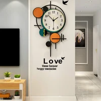 3d large wall clock modern design living room decoration nordic style silent acrylic wall watchs home decor clocks gift