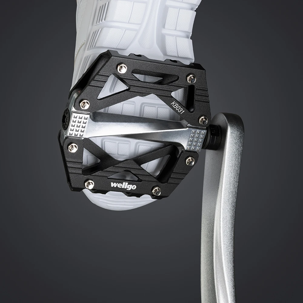 

Ultralight Bicycle Pedals Flat Alloy Pedals Mountain Bike Pedals 9/16" Sealed Bearings Pedals Non-Slip Flat Pedals
