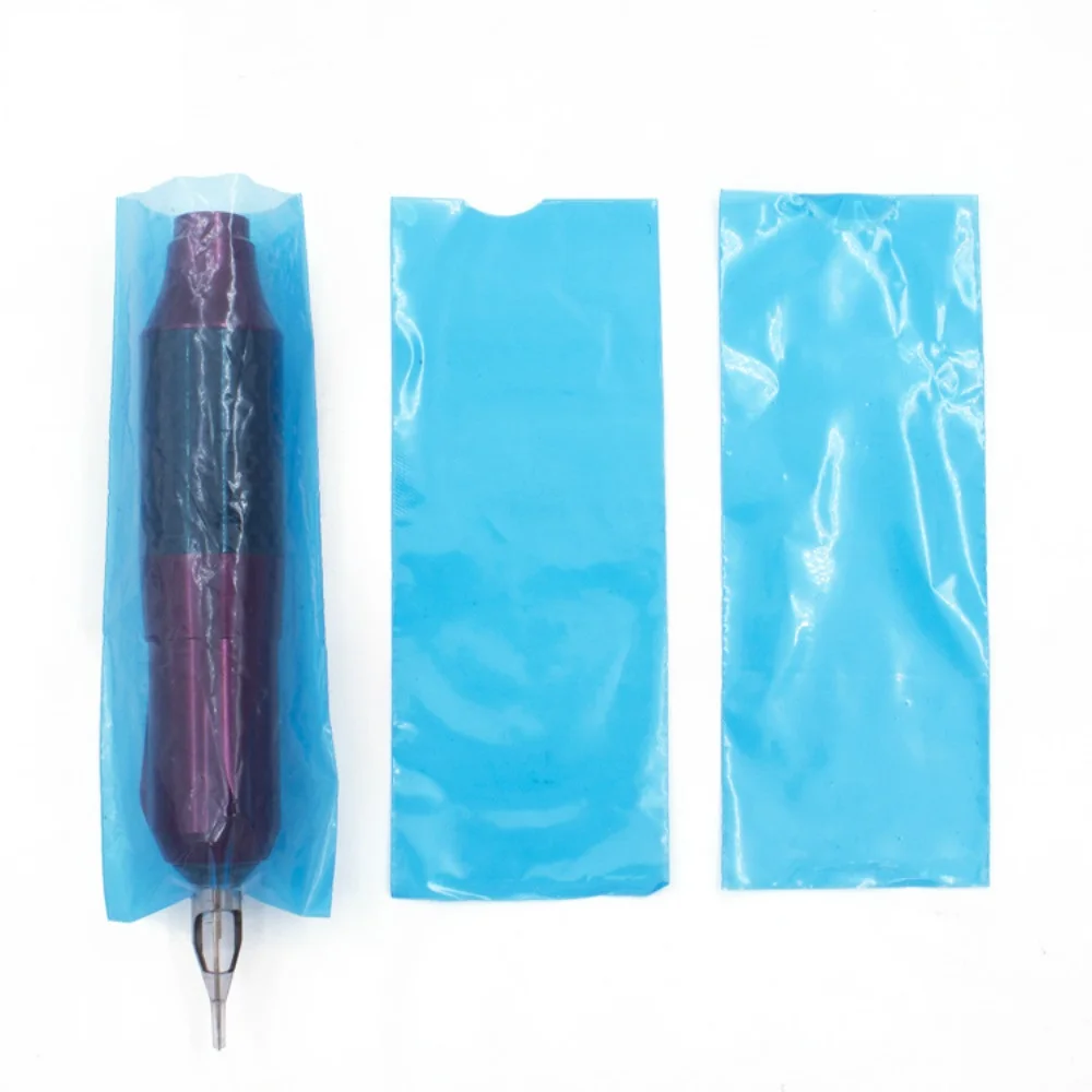 

200pcs Disposable Tattoo Cartridge Pen Machine Covers Sleeves Bags Permanent Makeup Supplies Microblading Accessories